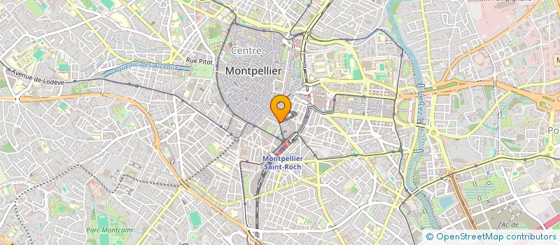 localisation de l'entreprise BARON B ET HERLIN P à MONTPELLIER