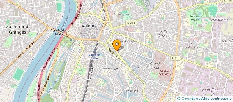 localisation de l'entreprise BARON CAPITAL  VALENCE