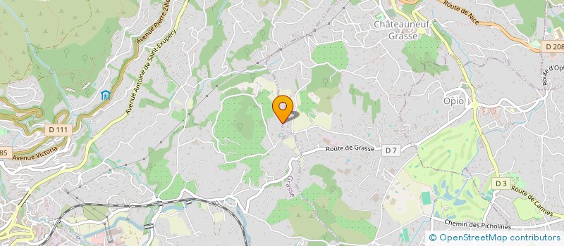 localisation de l'entreprise BARON CLUB  GRASSE