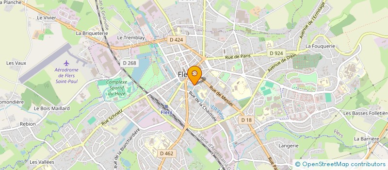 localisation de l'entreprise BARON DU SIAM à FLERS