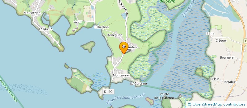 localisation de l'entreprise BARON FABRE à SENE