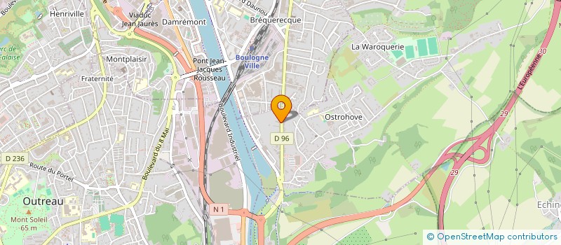 localisation de l'entreprise BARON FONTAINE  SAINT-MARTIN-BOULOGNE