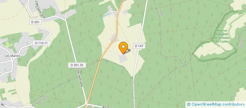 localisation de l'entreprise BARON IMMO  GALLUIS