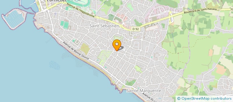 localisation de l'entreprise BARON INDIVISION  PORNICHET