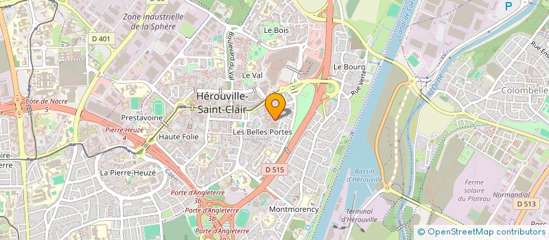 localisation de l'entreprise BARON JARDIN INDIVISION  HEROUVILLE-SAINT-CLAIR