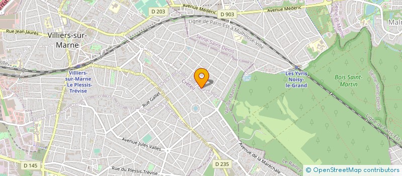 localisation de l'entreprise BARON MARKETING GROUP  VILLIERS-SUR-MARNE