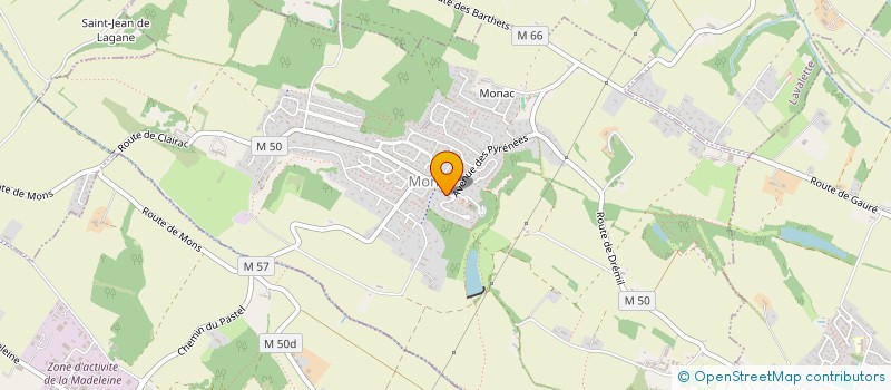 localisation de l'entreprise BARON MUSIC LIVE  MONS