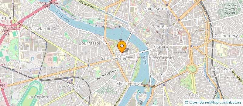 localisation de l'entreprise BARON RACING à TOULOUSE