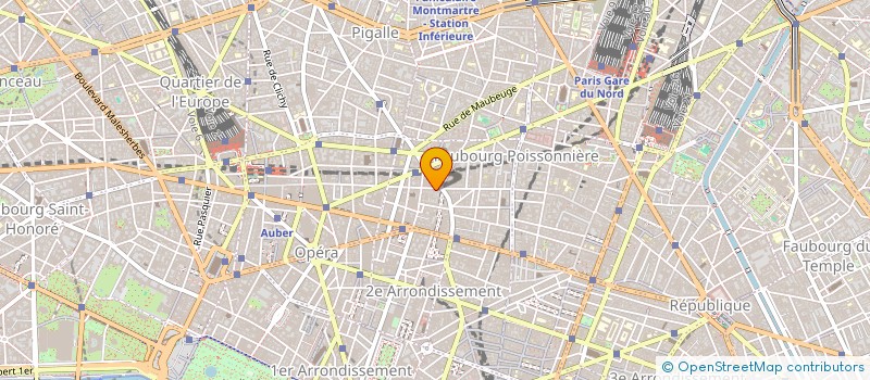 localisation de l'entreprise BARON RIBEYRE ET ASSOCIES  PARIS