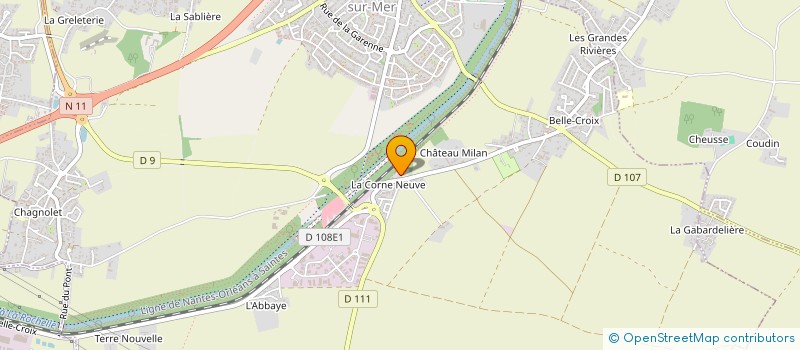 localisation de l'entreprise BARON-SAYAH  DOMPIERRE-SUR-MER