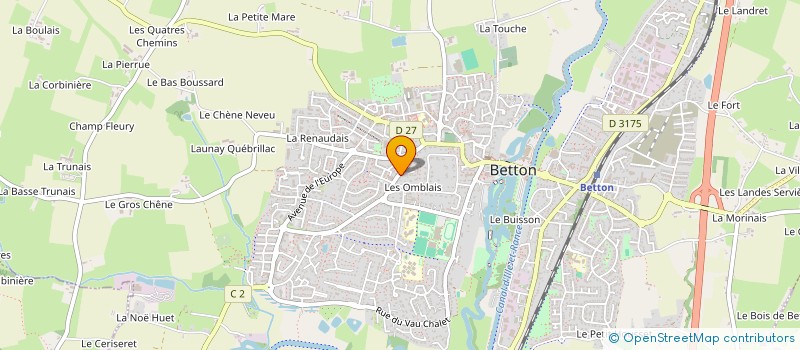 localisation de l'entreprise BARONG NAGA MUAY THAI  BETTON