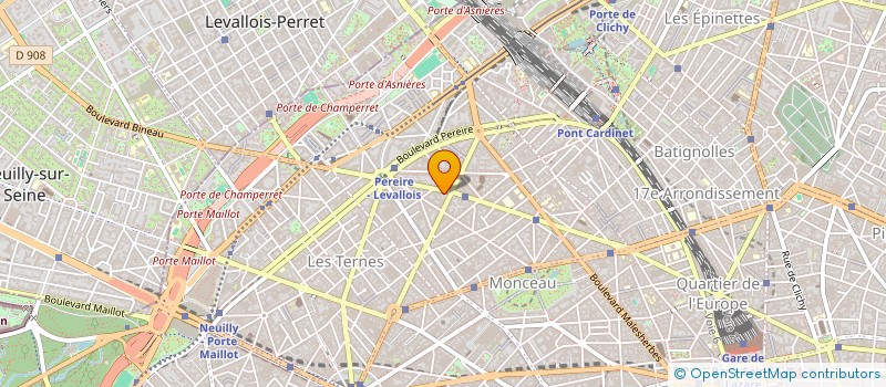 localisation de l'entreprise BARONNE PHILIPPE DE MONTREMY à PARIS