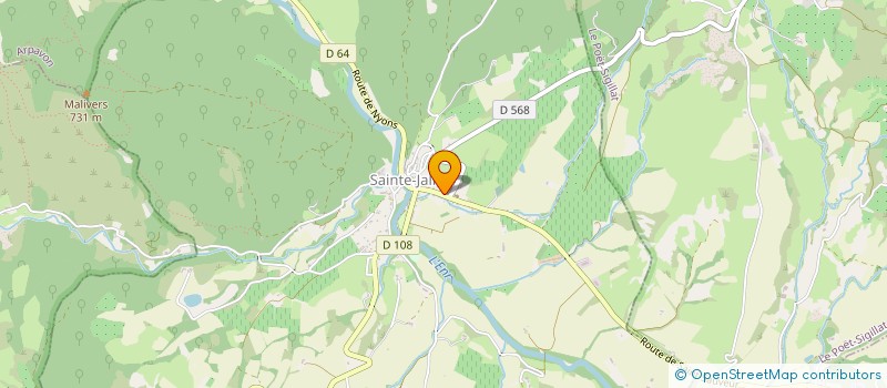 localisation de l'entreprise BARONNIES MOUNTAIN HORSE  SAINTE-JALLE