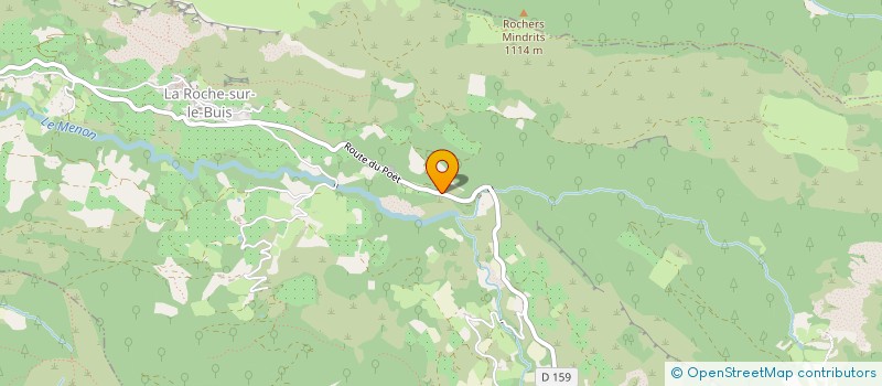 localisation de l'entreprise BARONNIES PROVENCALES NATURE  BUIS-LES-BARONNIES