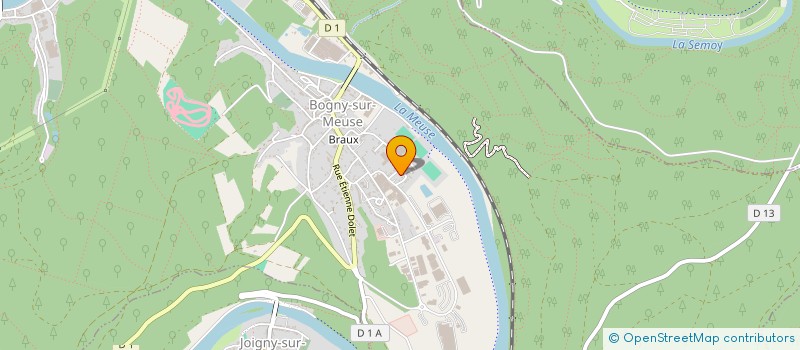 localisation de l'entreprise BARONVILLE  BOGNY-SUR-MEUSE