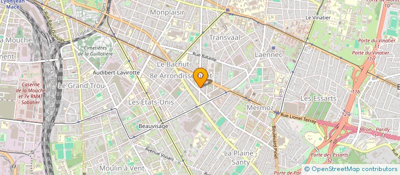 localisation de l'entreprise BAROOF  LYON