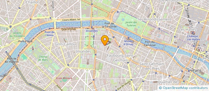 localisation de l'entreprise BAROQUE  PARIS