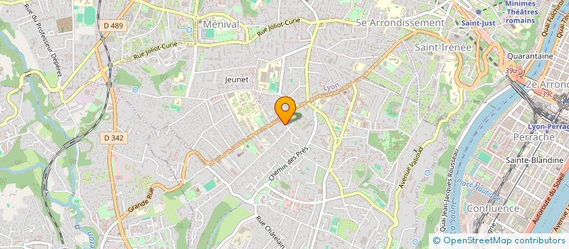 localisation de l'entreprise BAROQUE ET PLUS  SAINTE-FOY-LES-LYON