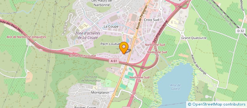 localisation de l'entreprise BAROSE à NARBONNE