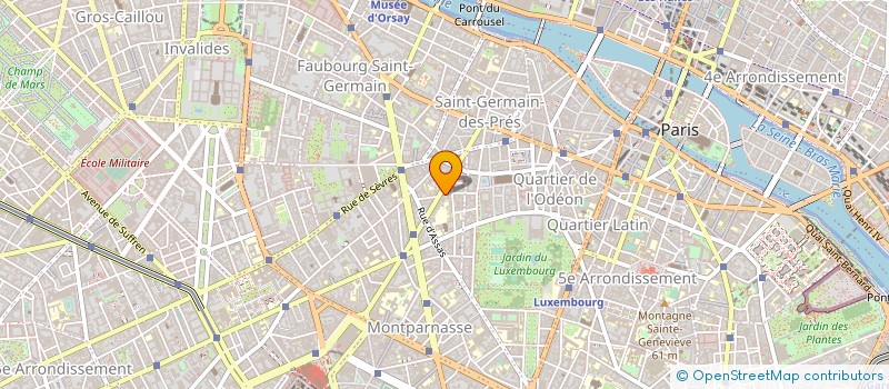 localisation de l'entreprise BAROU DAGUE à PARIS