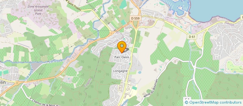 localisation de l'entreprise BAROU INVESTISSEMENT à GASSIN