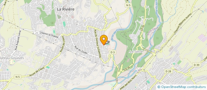 localisation de l'entreprise BAROUD  SAINT-LOUIS