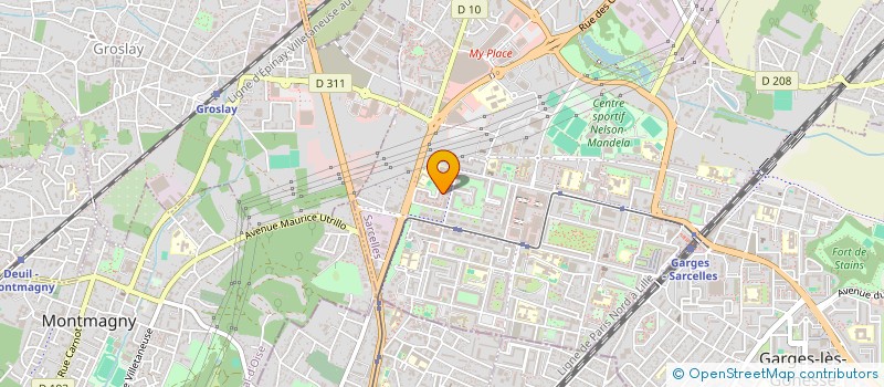 localisation de l'entreprise BAROUKH à SARCELLES
