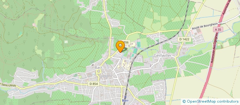 localisation de l'entreprise BAROUPIRON SCHNEIDER  HEILIGENSTEIN