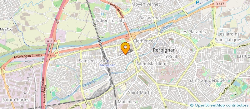 localisation de l'entreprise BARPIMO FRANCE à PERPIGNAN