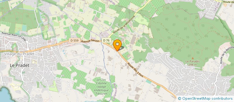 localisation de l'entreprise BARQUANT  CARQUEIRANNE