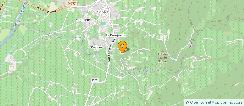 localisation de l'entreprise BARQUEROS  SABLET