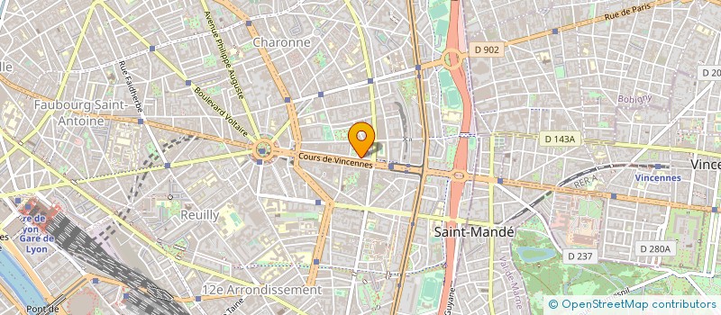 localisation de l'entreprise BARRA-NACERI  MONTREUIL