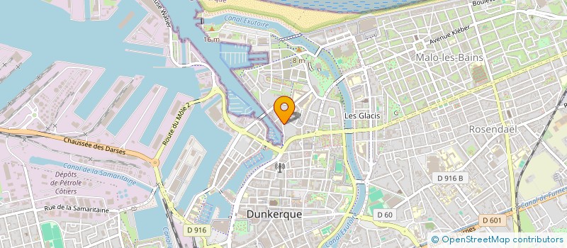 localisation de l'entreprise BARRA SOC NOUVELLE DE MANUTENTION à DUNKERQUE