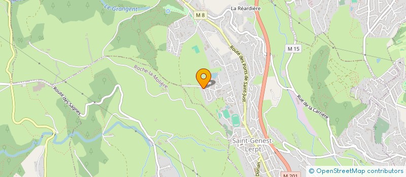 localisation de l'entreprise BARRABELL  SAINT-GENEST-LERPT