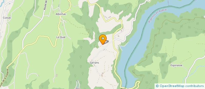 localisation de l'entreprise BARRAGE ENERGIE  BROMMAT