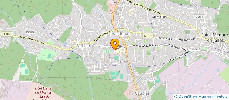 localisation de l'entreprise BARRAL  SAINT-MEDARD-EN-JALLES