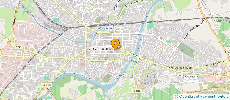 localisation de l'entreprise BARRAL BONTPART à CARCASSONNE