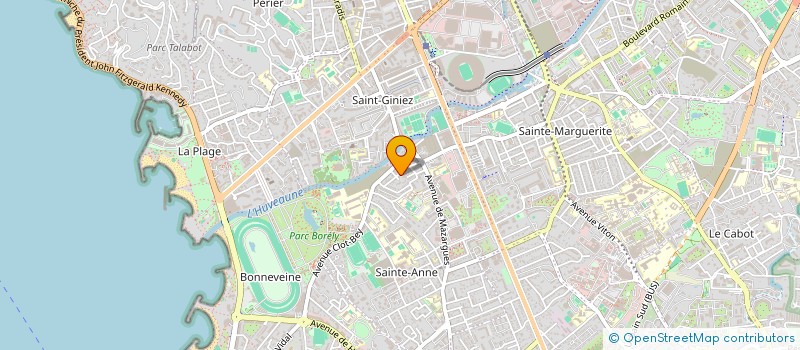 localisation de l'entreprise BARRAL COIFFURE à MARSEILLE