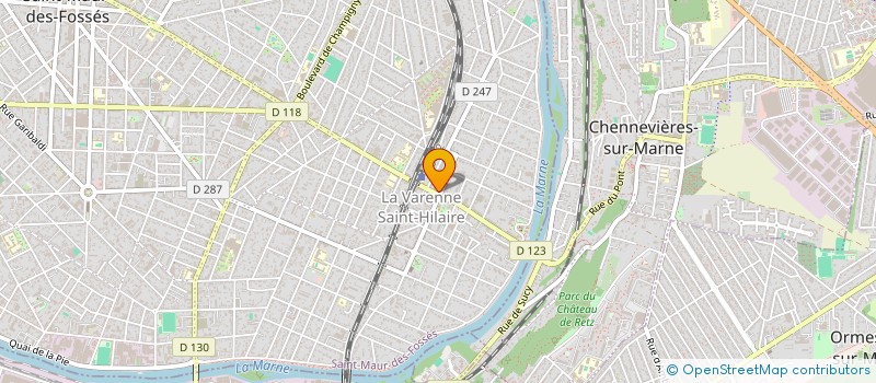 localisation de l'entreprise BARRAL CONSEILS à SAINT-MAUR-DES-FOSSES