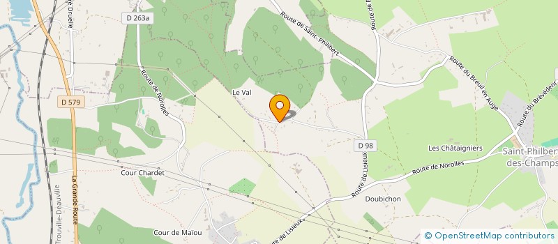localisation de l'entreprise BARRAL DIAGNOSTIC IMMOBILIER à SAINT-PHILBERT-DES-CHAMPS