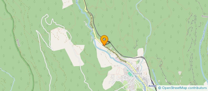 localisation de l'entreprise BARRAL GAEL  ANNOT