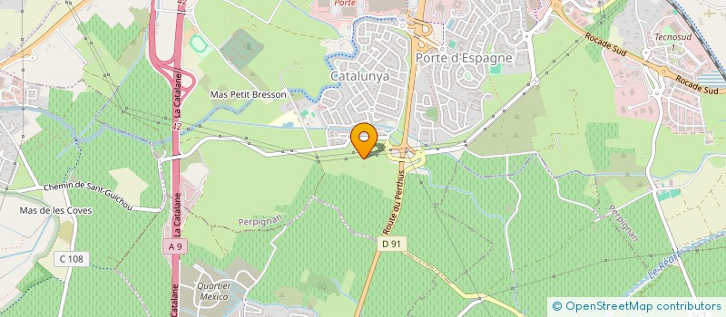 localisation de l'entreprise BARRANCO PO  CABESTANY