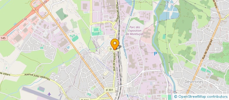 localisation de l'entreprise BARRAT INVESTISSEMENTS  MONTLUCON