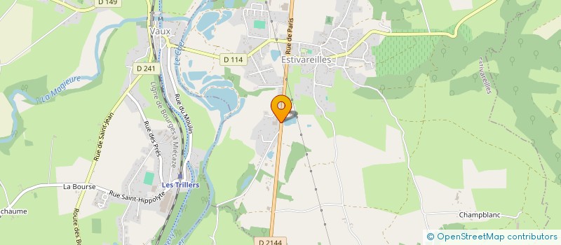 localisation de l'entreprise BARRAT LOISIRS à ESTIVAREILLES