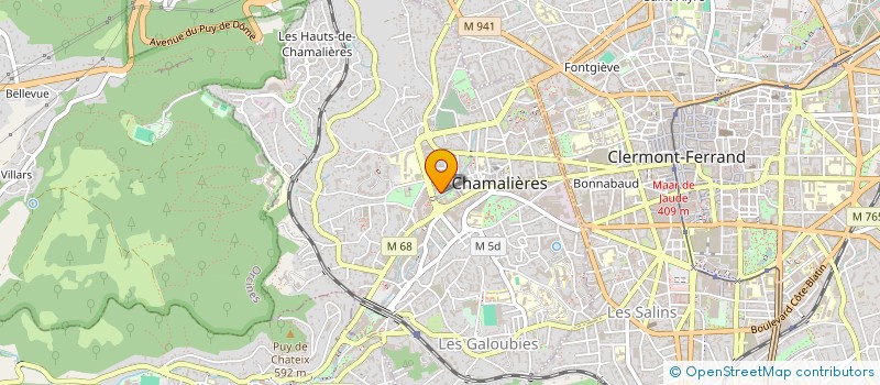 localisation de l'entreprise BARRATIM à CHAMALIERES