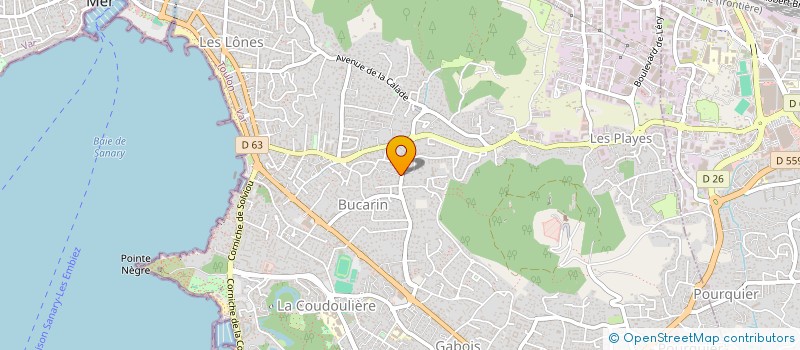 localisation de l'entreprise BARRAU BOAT SERVICE à SIX-FOURS-LES-PLAGES