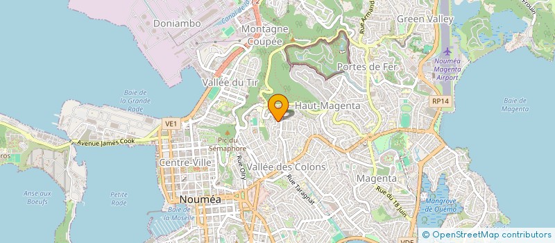 localisation de l'entreprise BARRAU BUREAU à NOUMEA