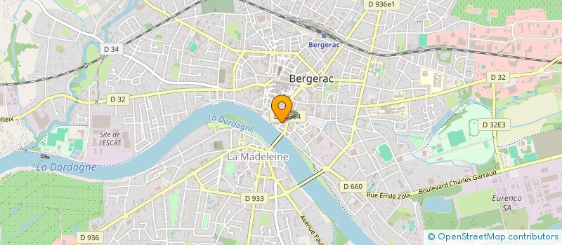 localisation de l'entreprise BARRAU CHRISTOPHE à BERGERAC