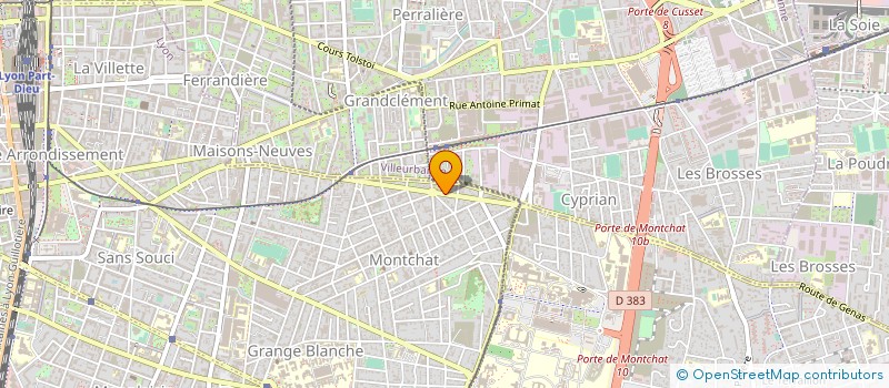 localisation de l'entreprise BARRAU PERE ET FILS à LYON