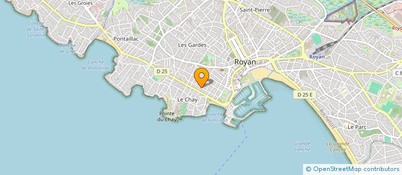 localisation de l'entreprise BARRAU PES à ROYAN